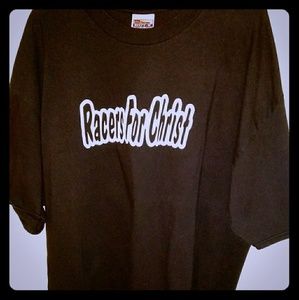 Hanes Beefy Racers for christ T-shirt (XXL)